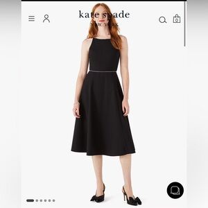 Kate Spade Rhinestone Golightly Dress Sz 4 NWT
